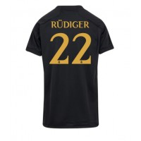 Echipament fotbal Real Madrid Antonio Rudiger #22 Tricou Treilea 2023-24 pentru femei maneca scurta